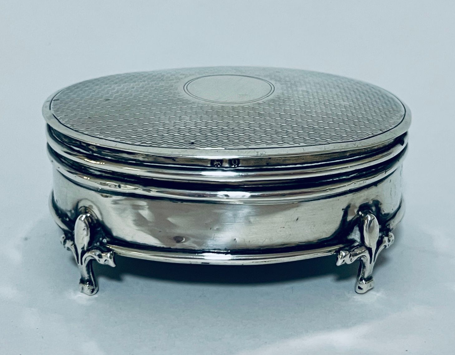 Antique Silver Trinket Box