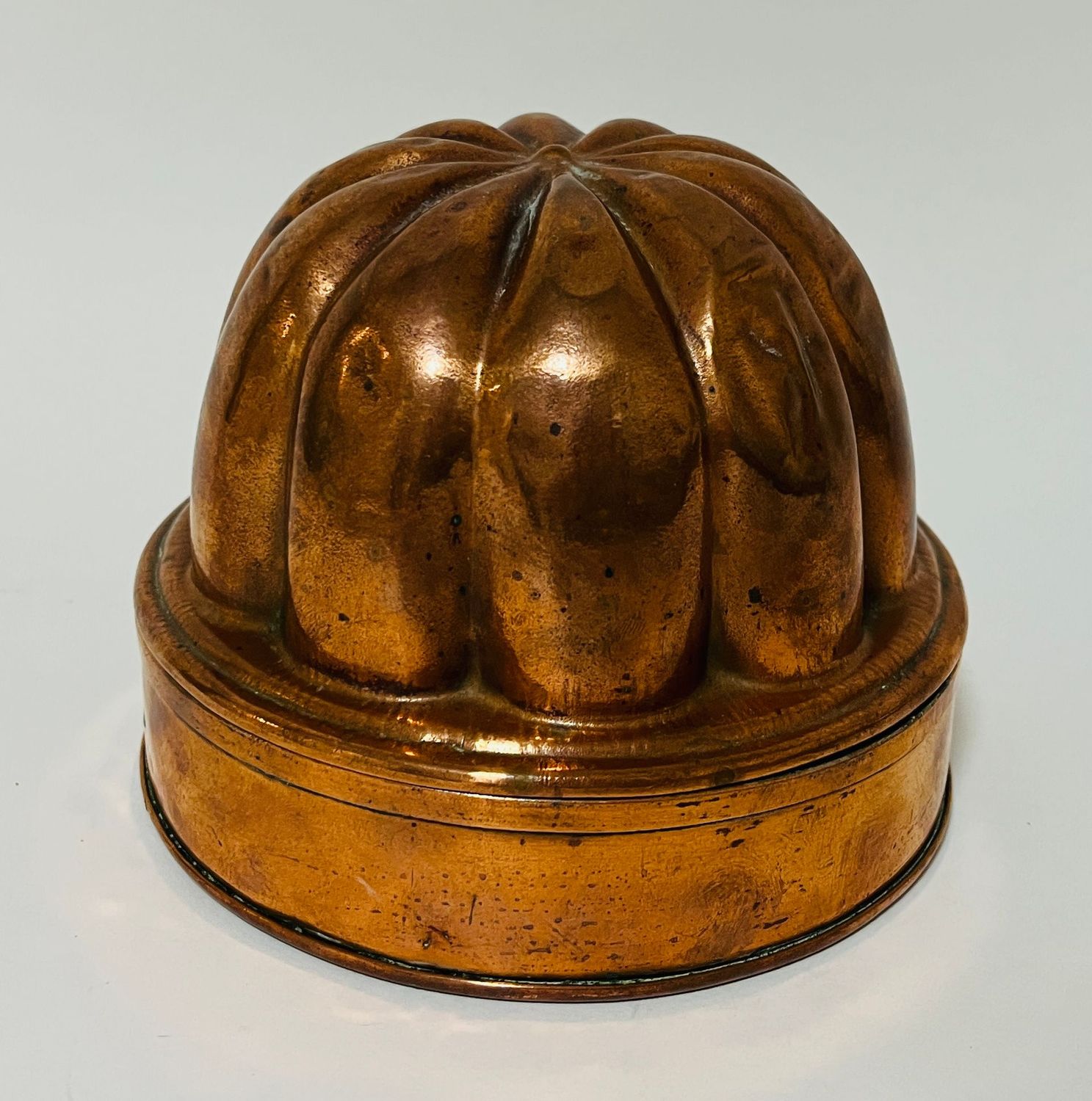 Antique Copper Ice Cream Mould