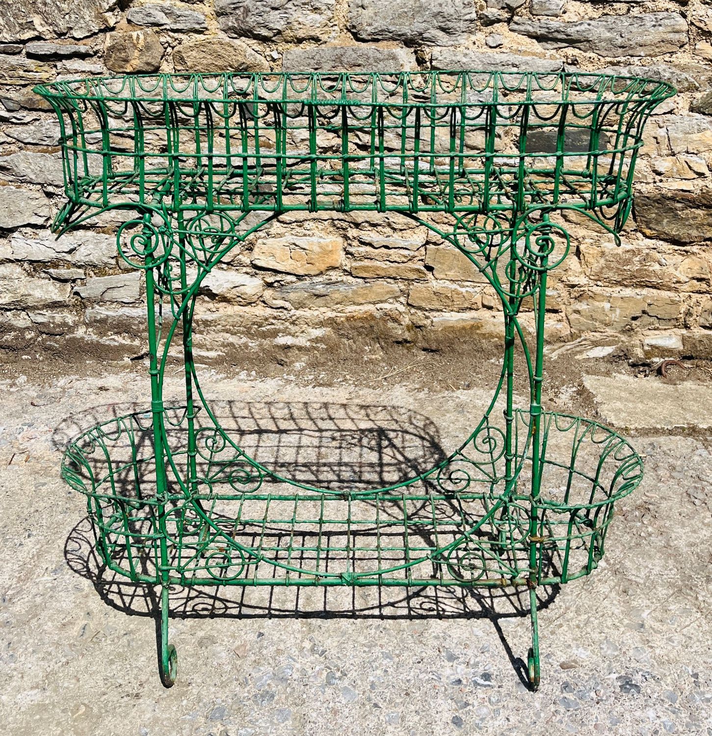 Victorian Wirework Plant Stand