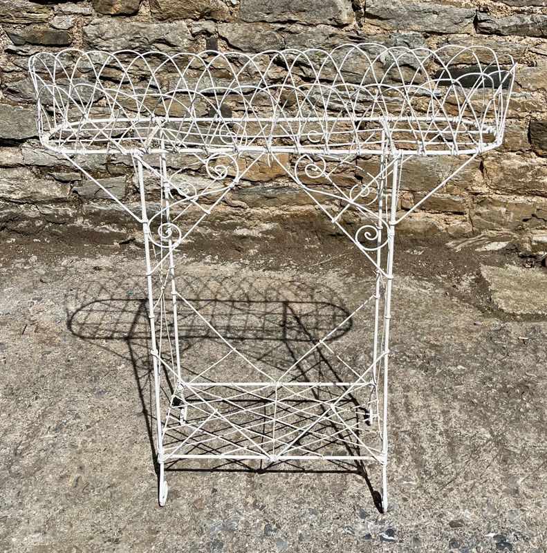 Victorian Wirework Plantstand
