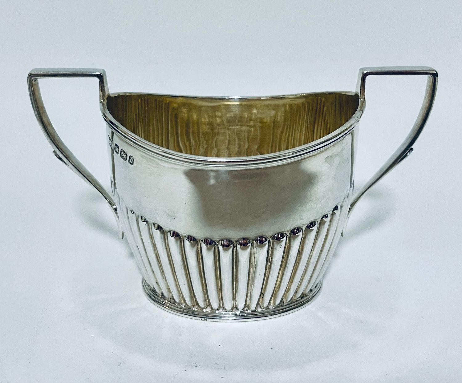 Victorian Silver Sugar Bowl