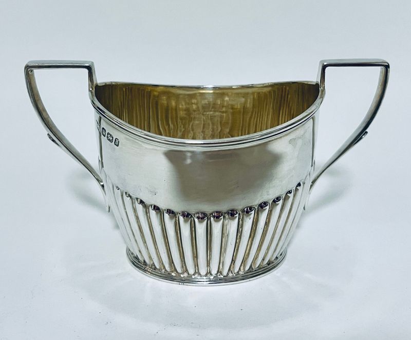 Victorian Silver Sugar Bowl
