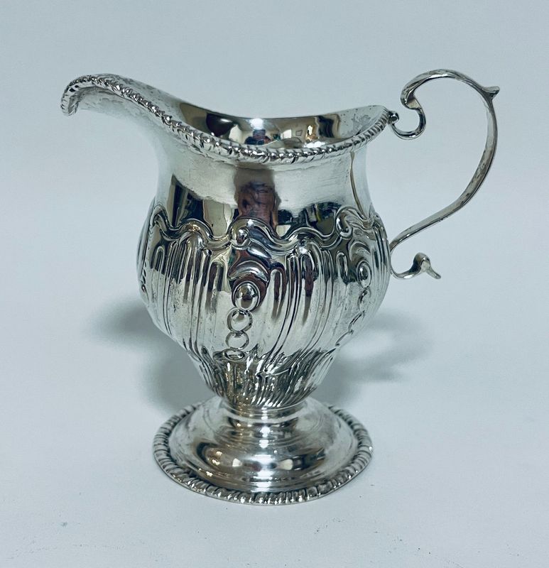 Antique Silver Cream Jug