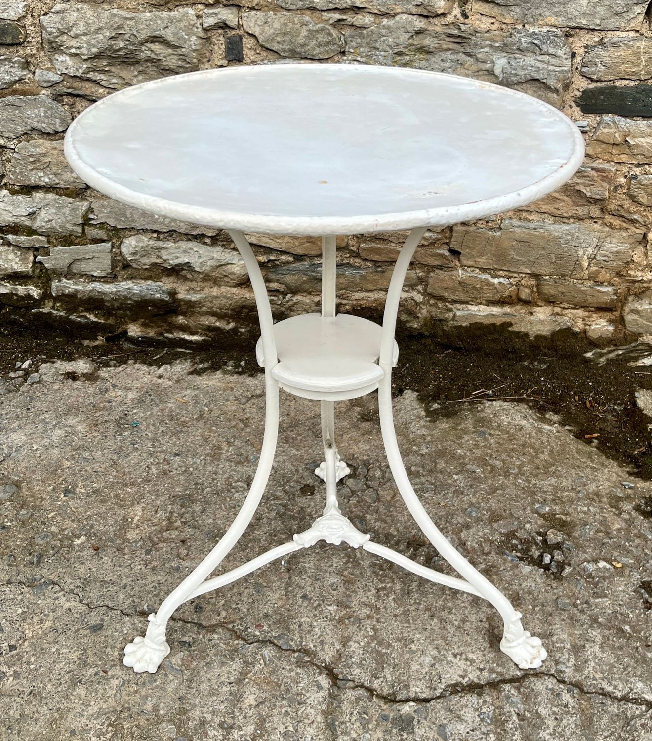 Antique French Arras Bistro Table