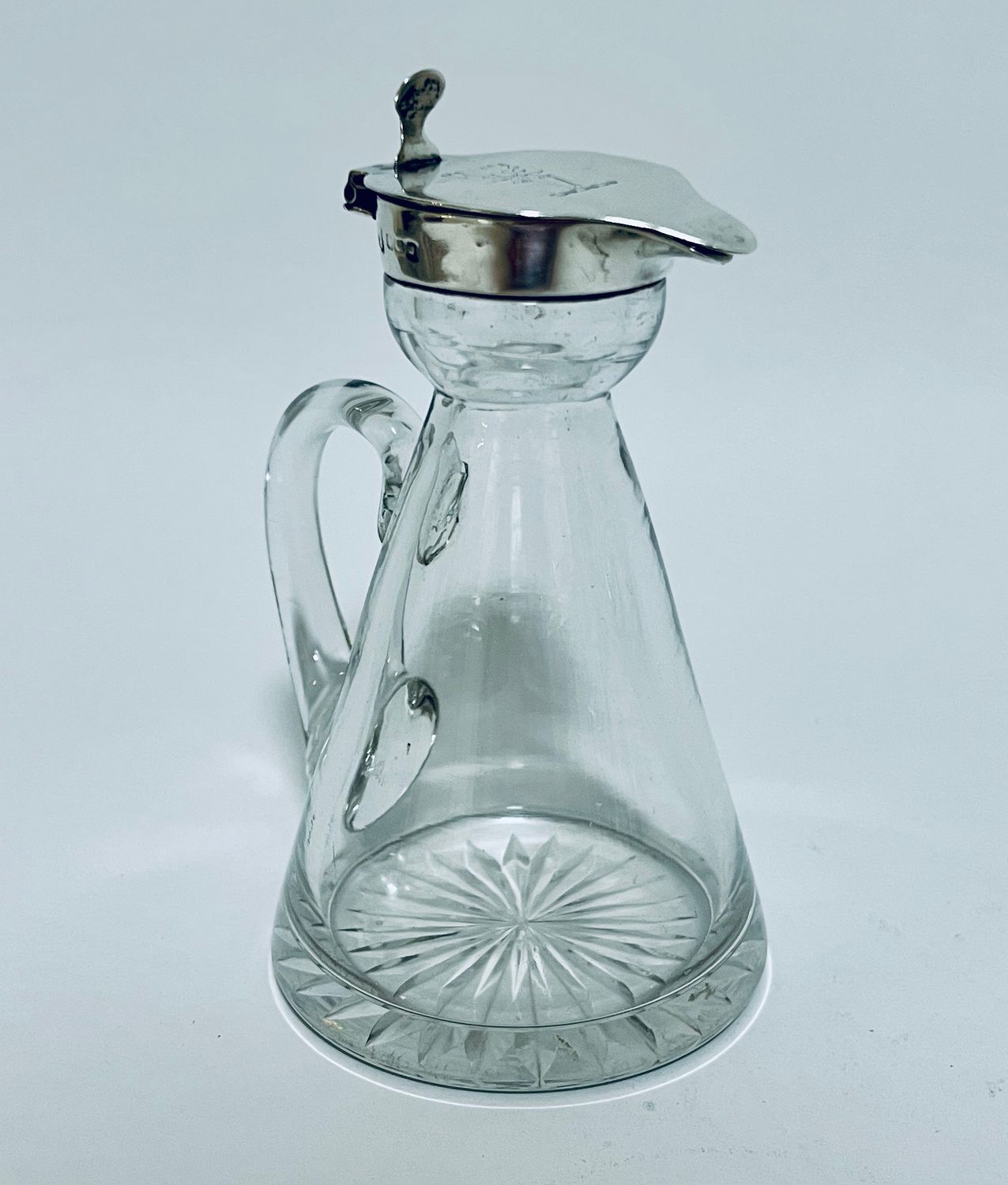 Antique Silver Topped Whiskey Noggin