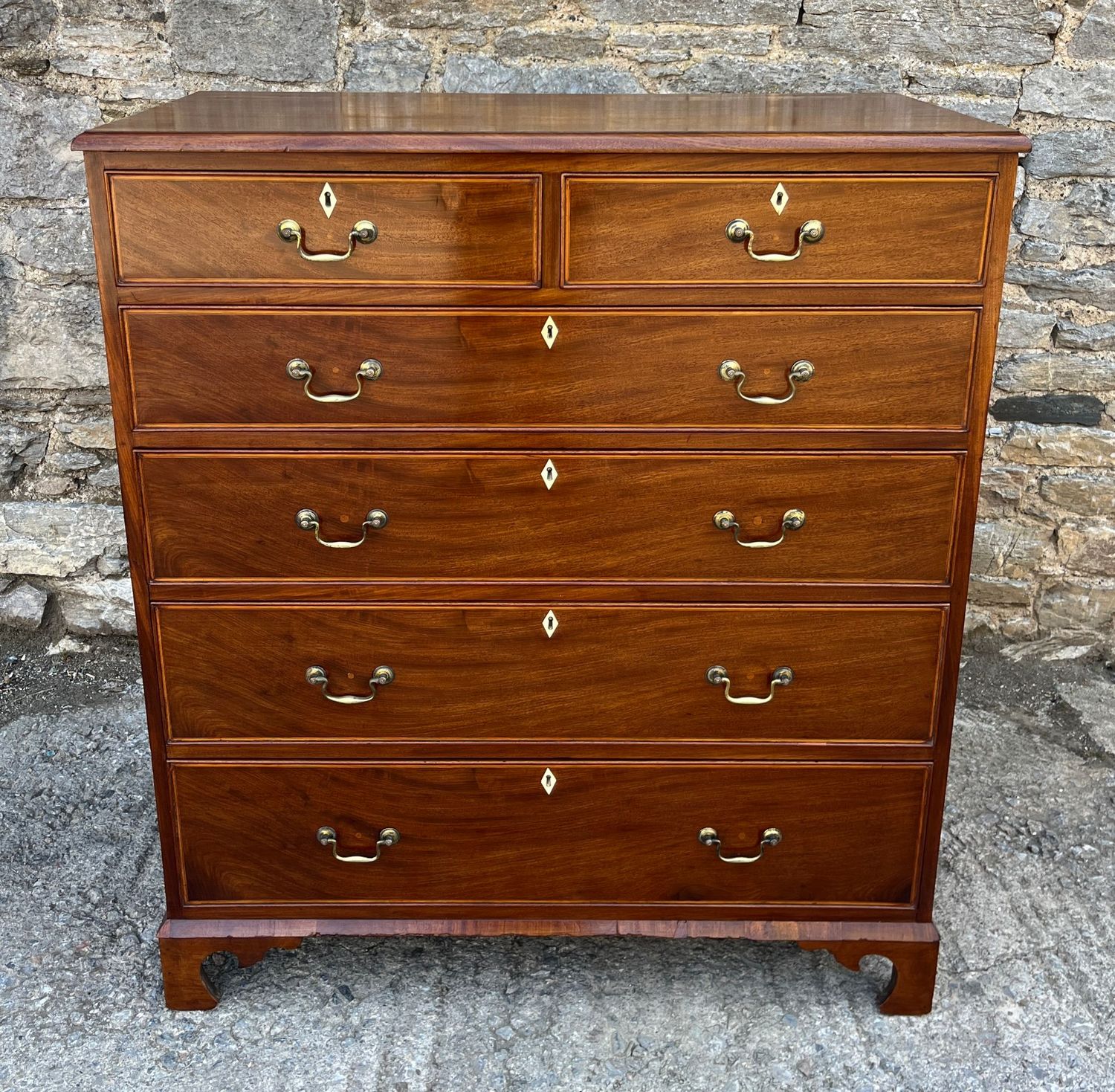 ​Large Georgian Mahogany Chest of Drawers
