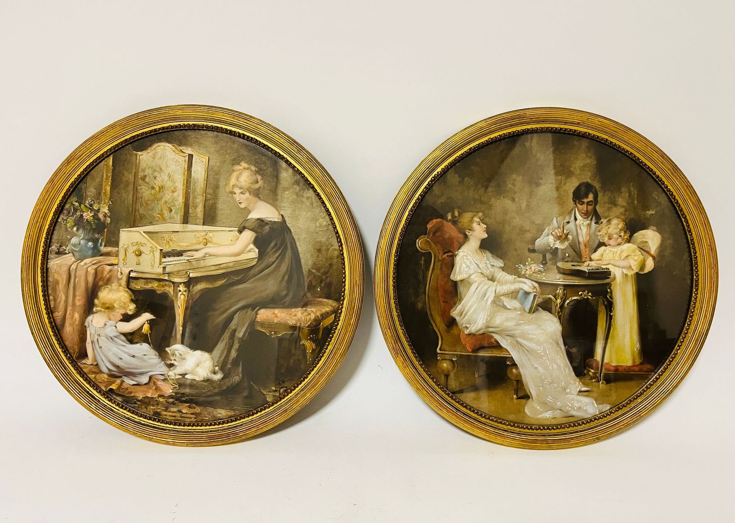 Pair of Antique Maude Goodman Prints