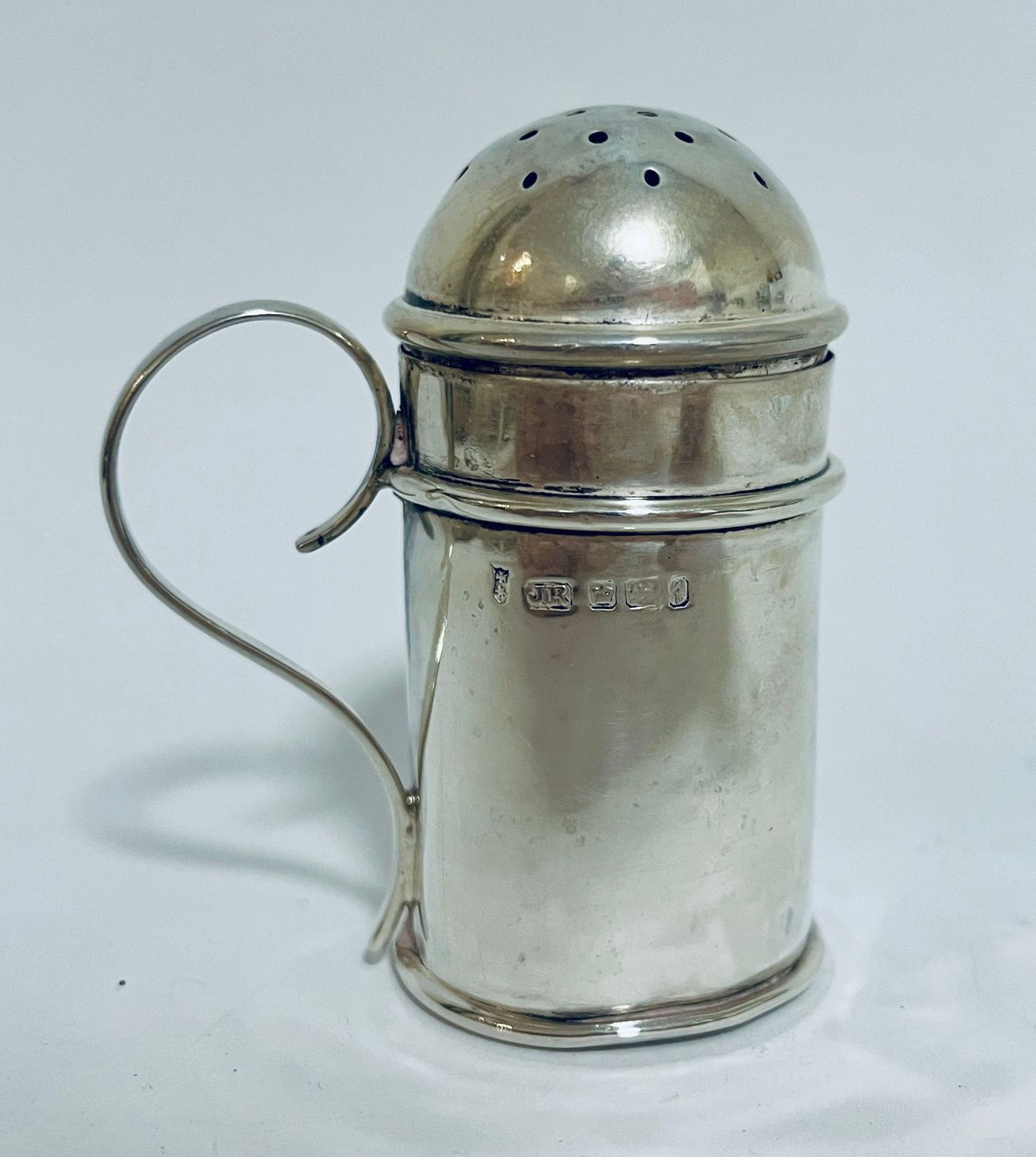 Antique Silver Pepper Shaker