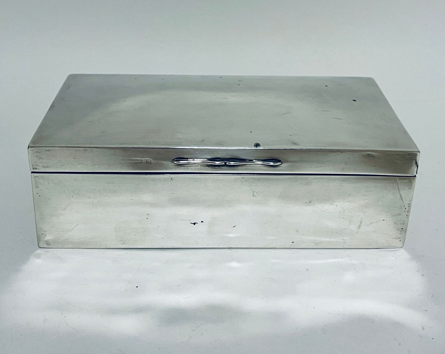 Antique Silver Cigarette Box