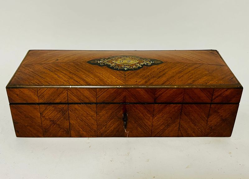 Antique French Napoleon III Glove Box