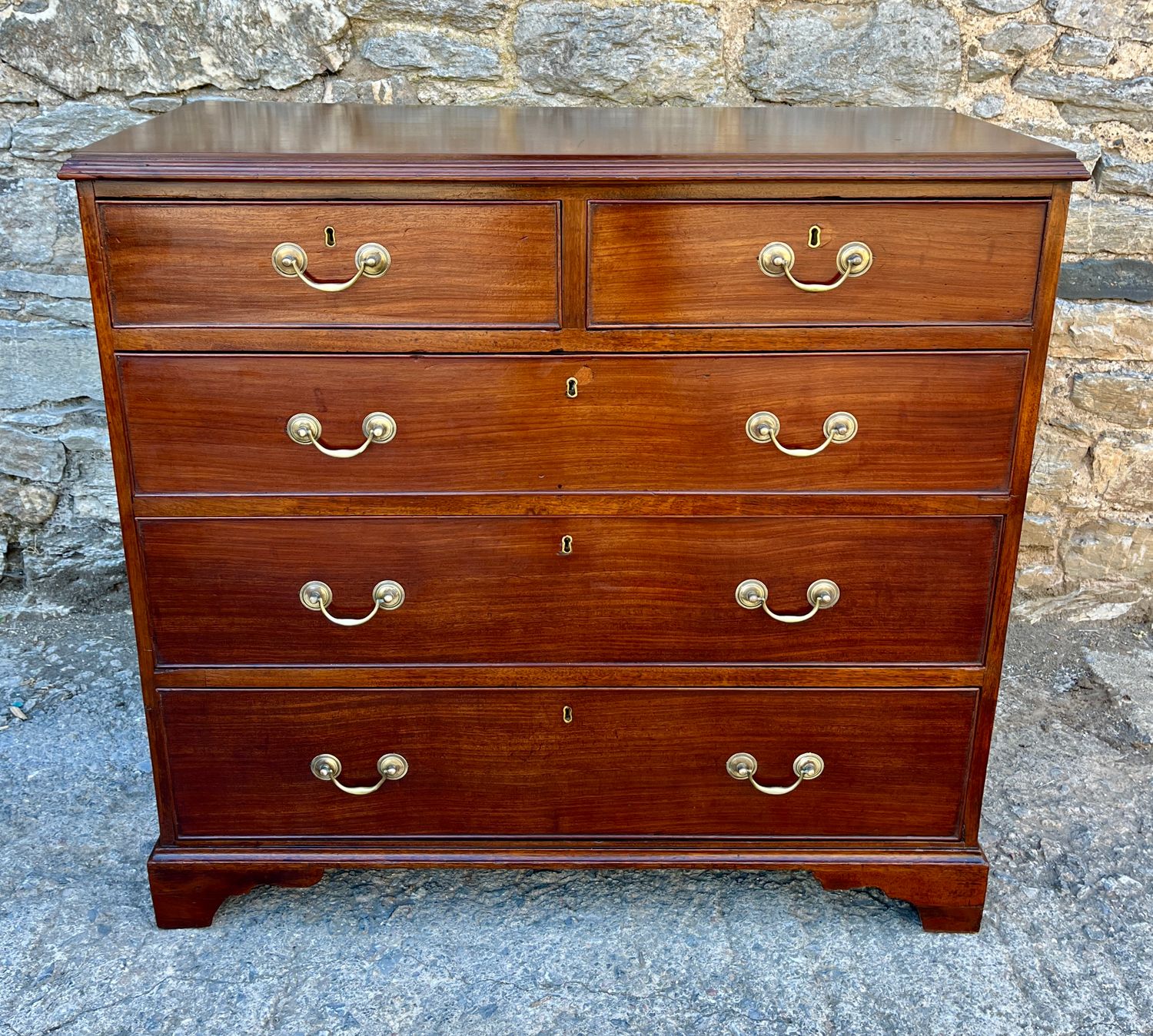 ​Georgian Mahogany Chest Of Drawers