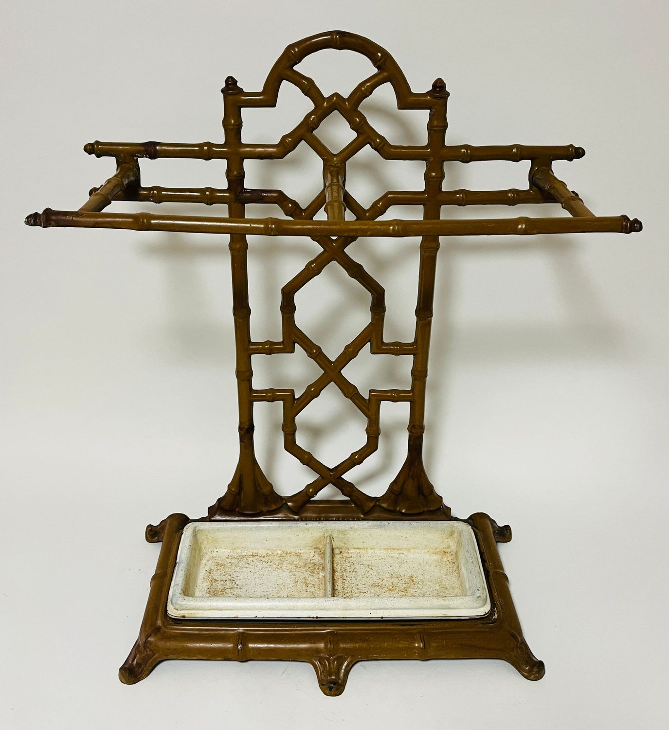 Victorian Faux Bamboo Umbrella Stand