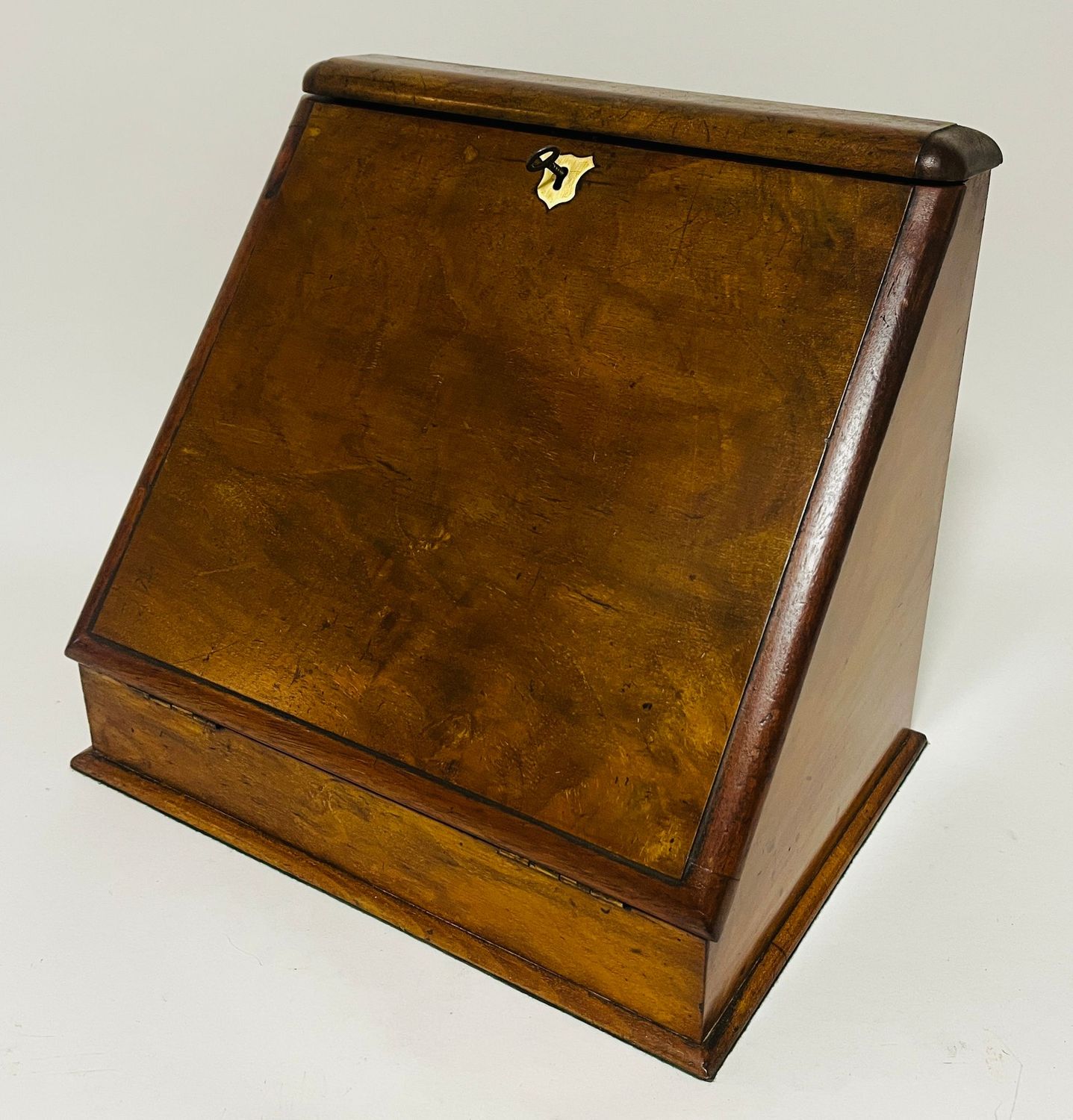 Antique Walnut Stationery Cabinet