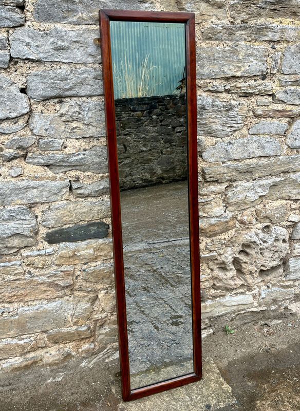 Narrow Antique Tailor's Mirror