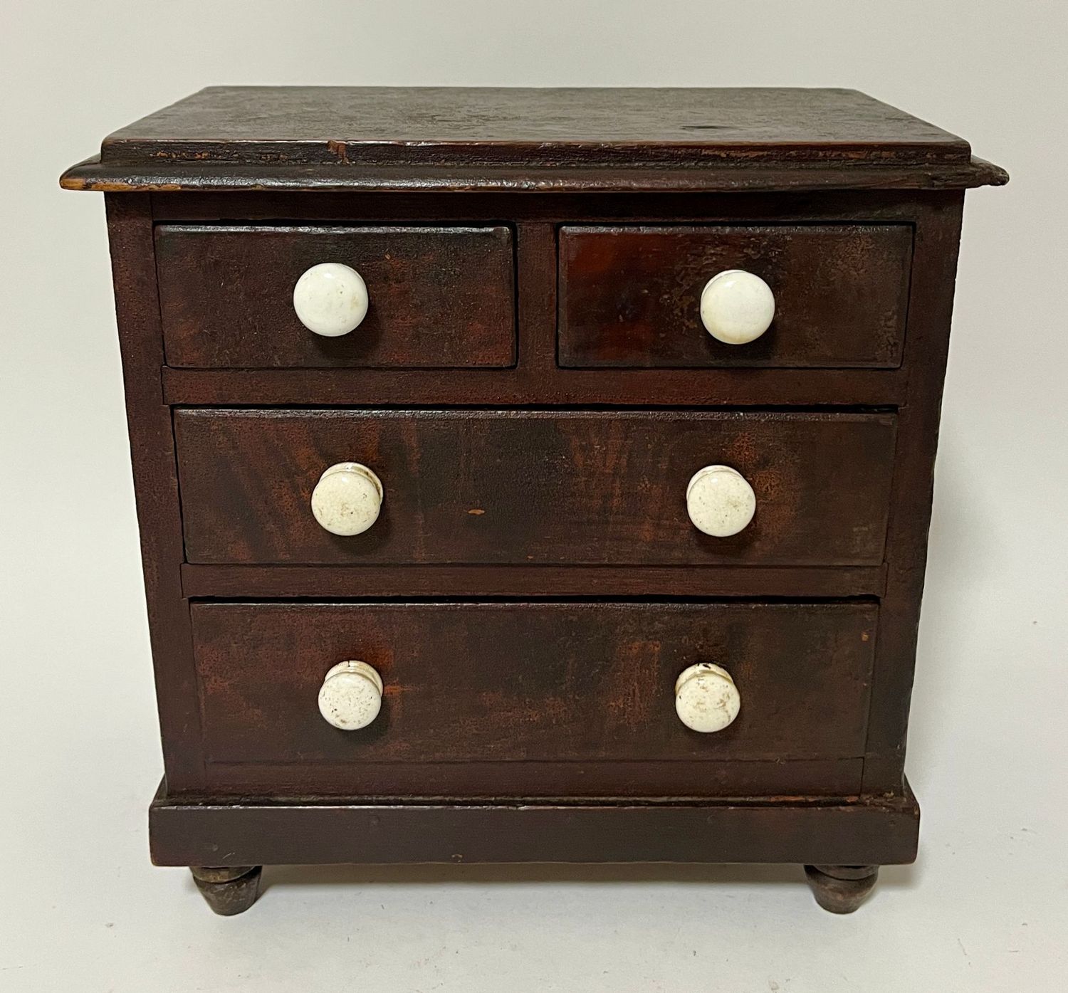 Antique Miniature Apprentice Chest of Drawers