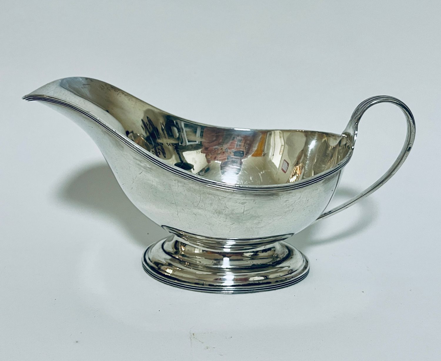 Antique Silver Sauce Boat