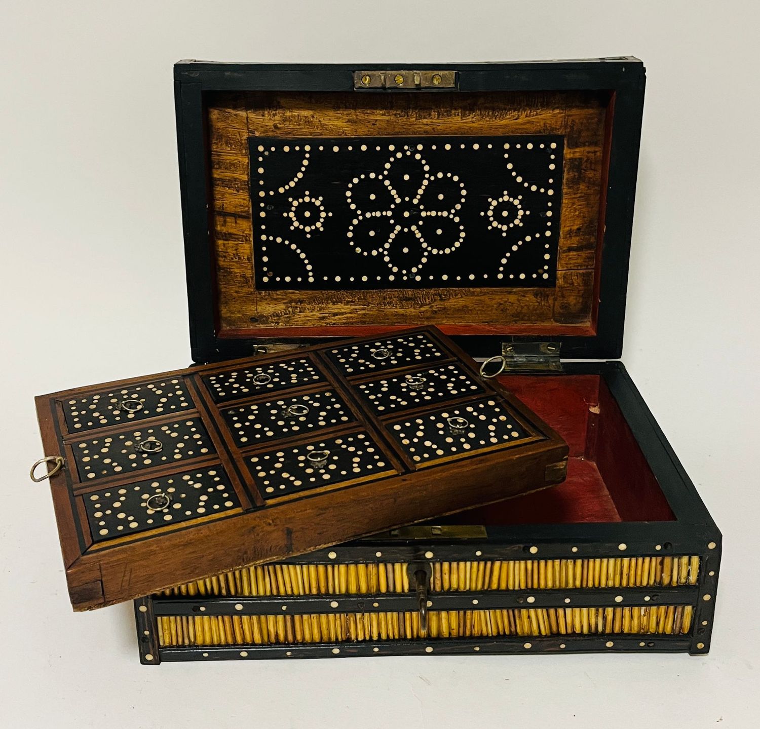 Anglo-Indian Porcupine Quill Box