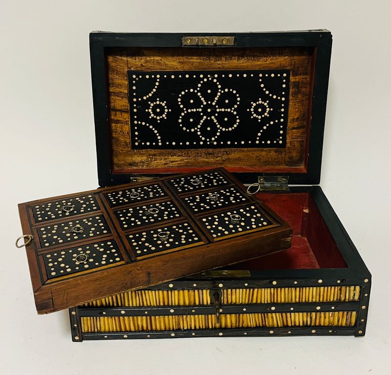 Anglo-Indian Porcupine Quill Box