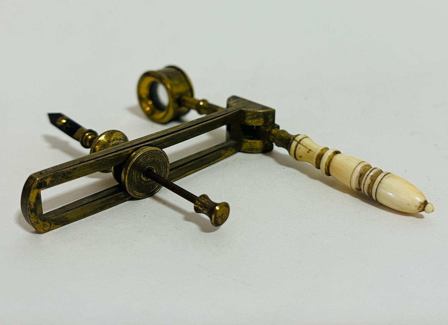 18th Century Botanical Folding Pocket Microscope