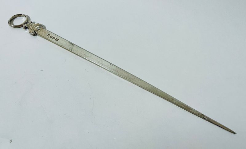 Georgian Silver Meat Skewer