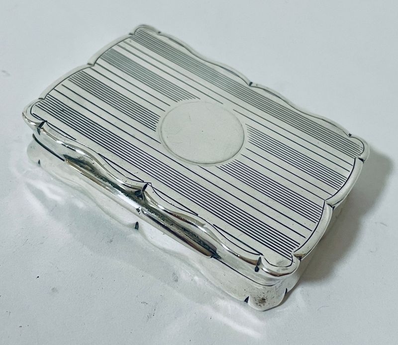 Antique Silver Snuff Box