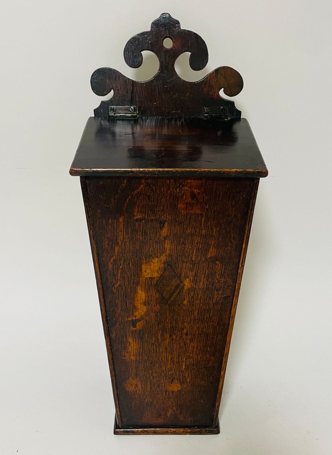 Georgian Oak Candle Box