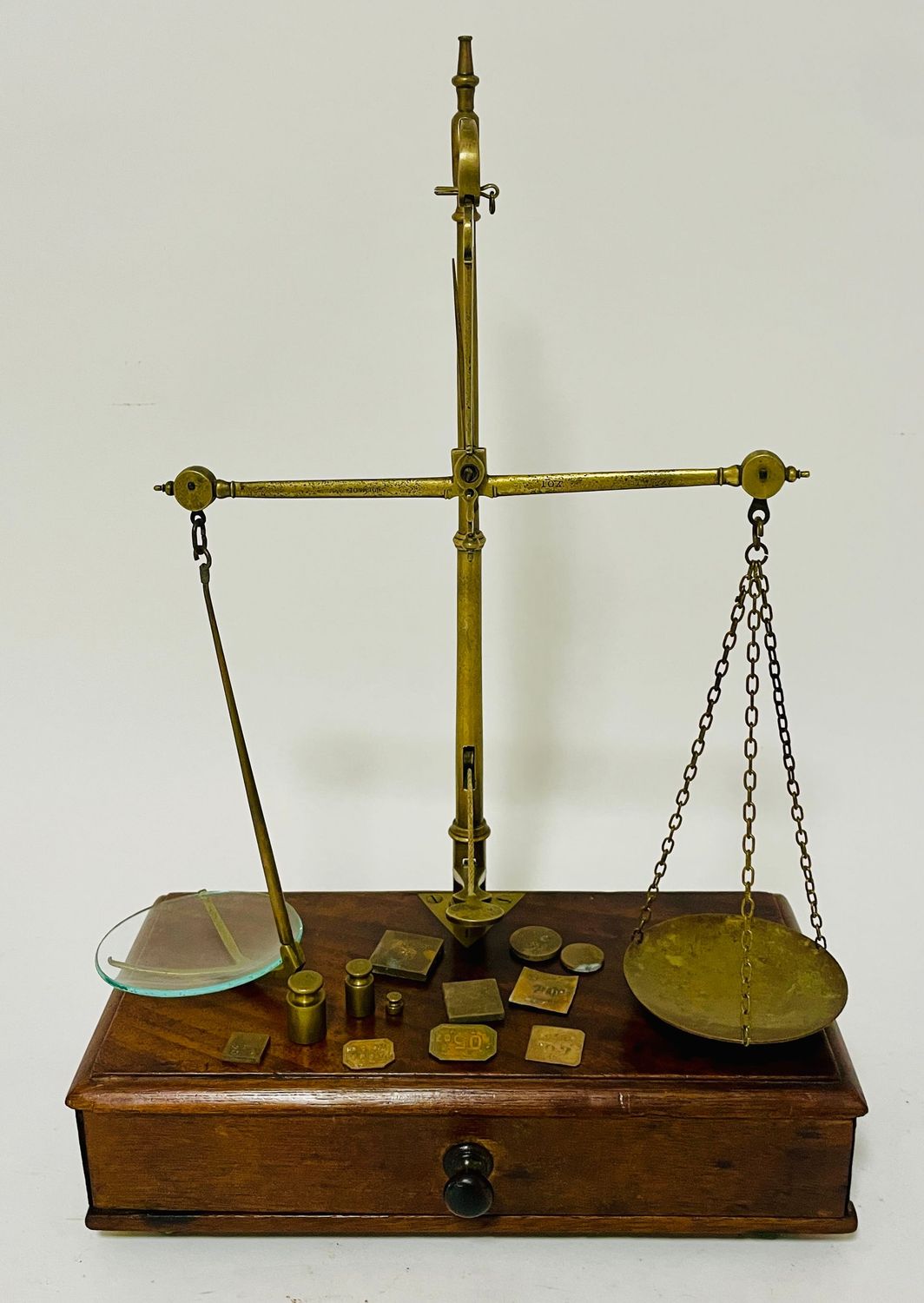 Antique Apothecary Scales and Weights
