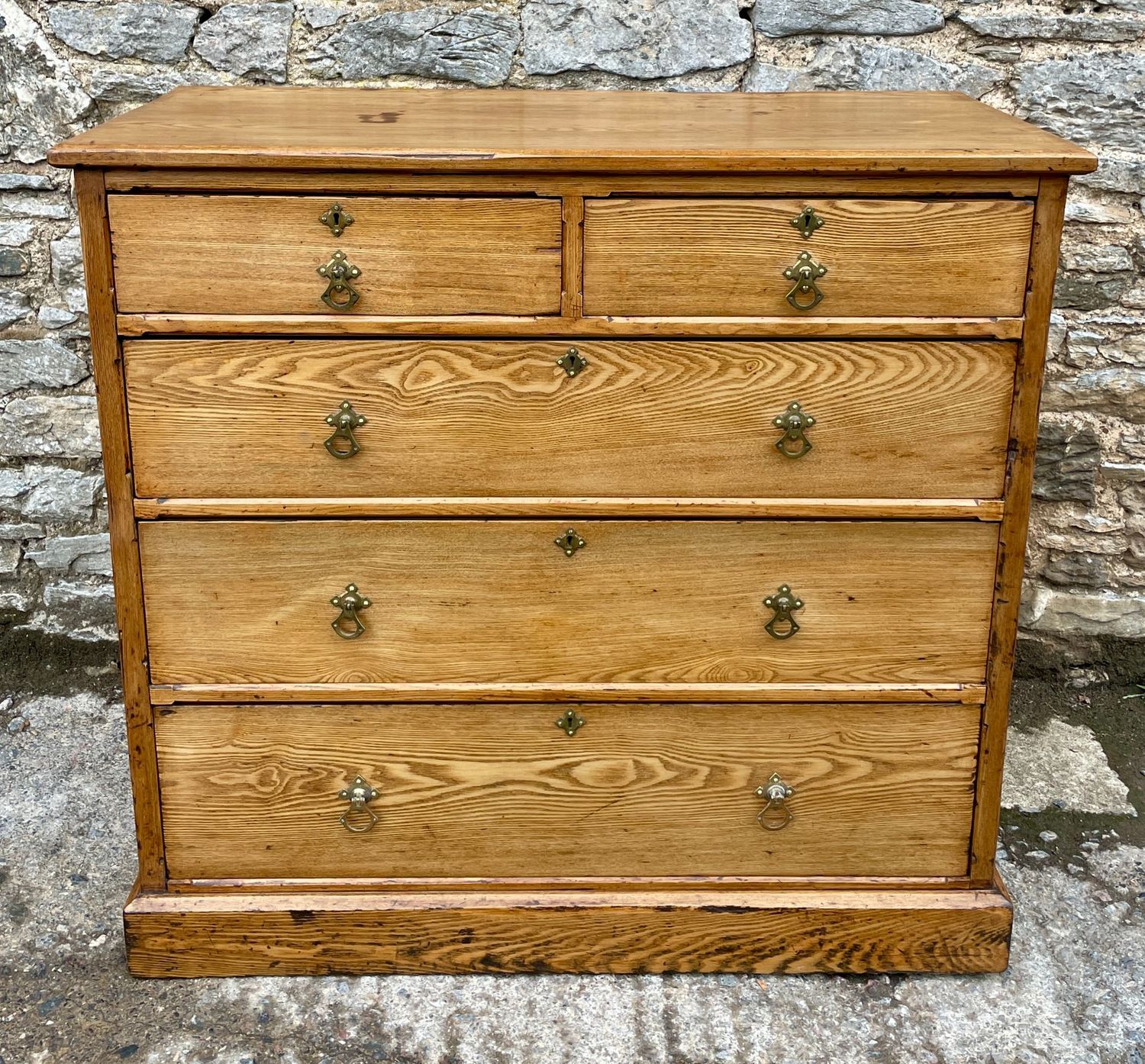 Ash Arts and Crafts Chest of Drawers