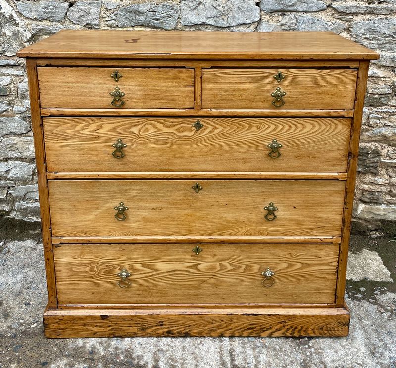 Ash Arts and Crafts Chest of Drawers