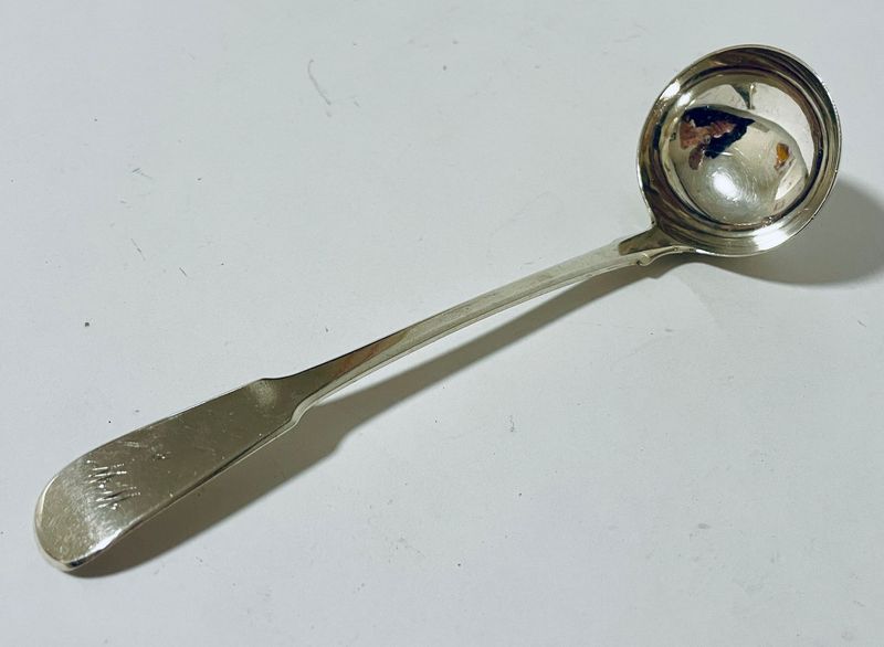 Georgian Scottish Silver Ladle