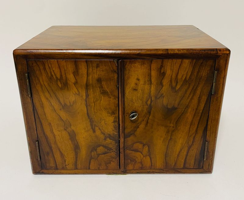 Victorian Walnut Table Cabinet