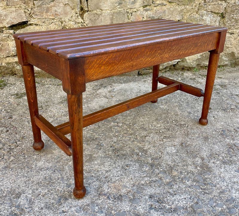 ​Antique Oak Luggage Rack