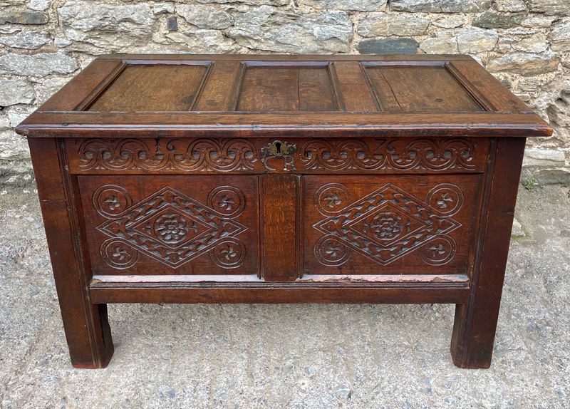 ​17th Century Oak Coffer