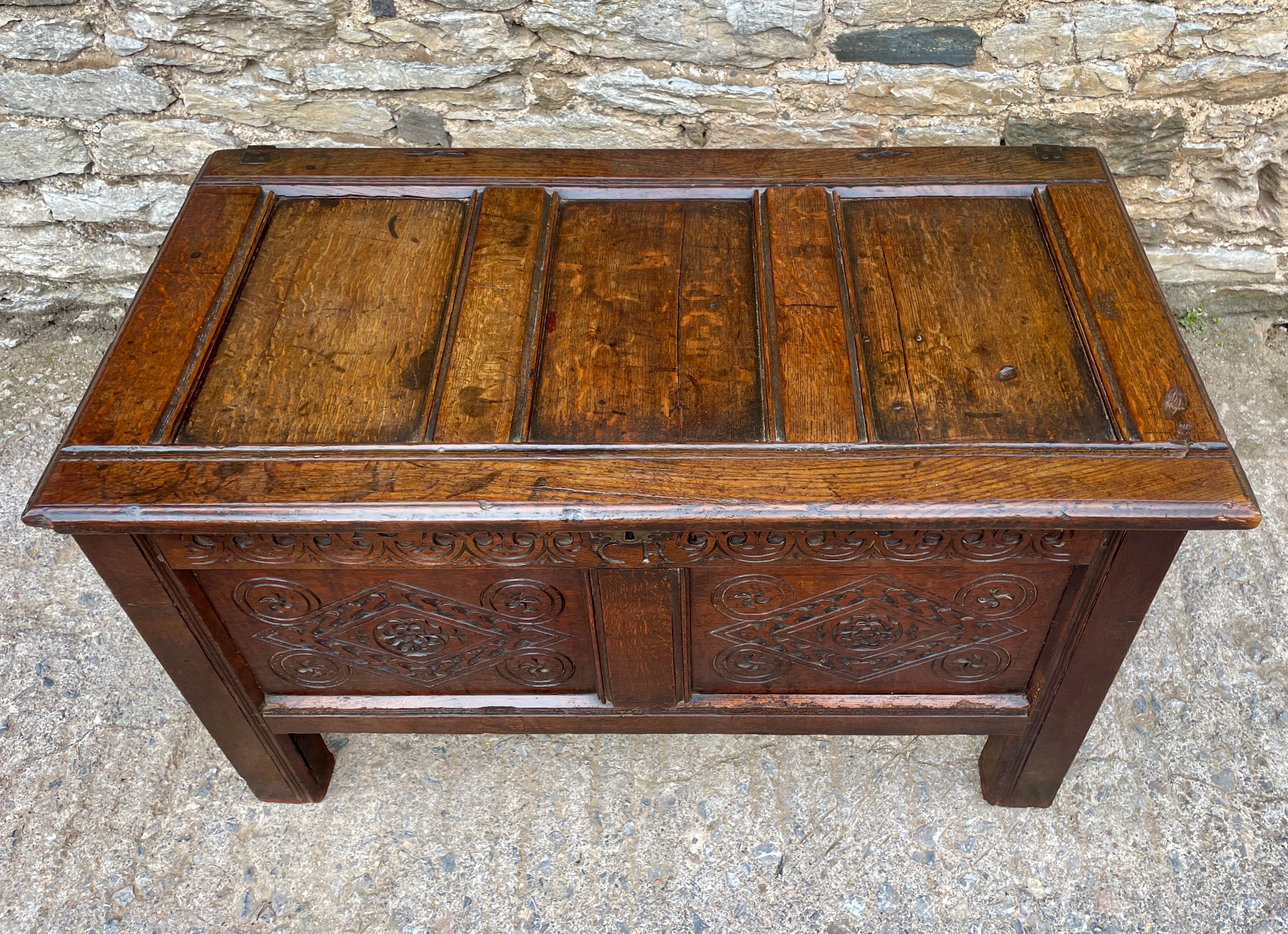​17th Century Oak Coffer