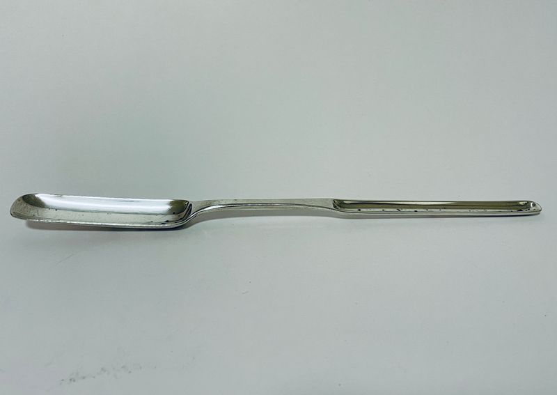 Georgian Irish Silver Marrow Scoop