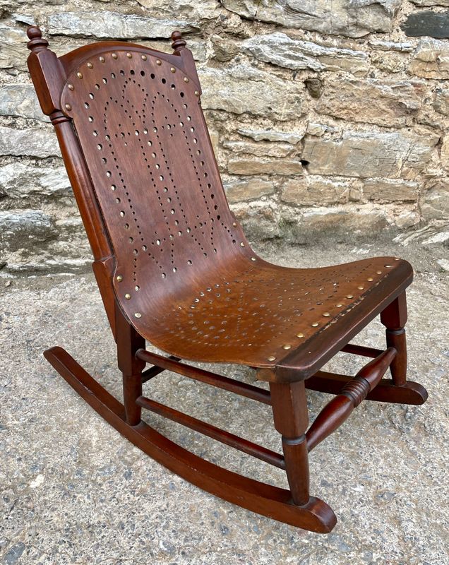 Antique Child's Bentwood Rocking Chair