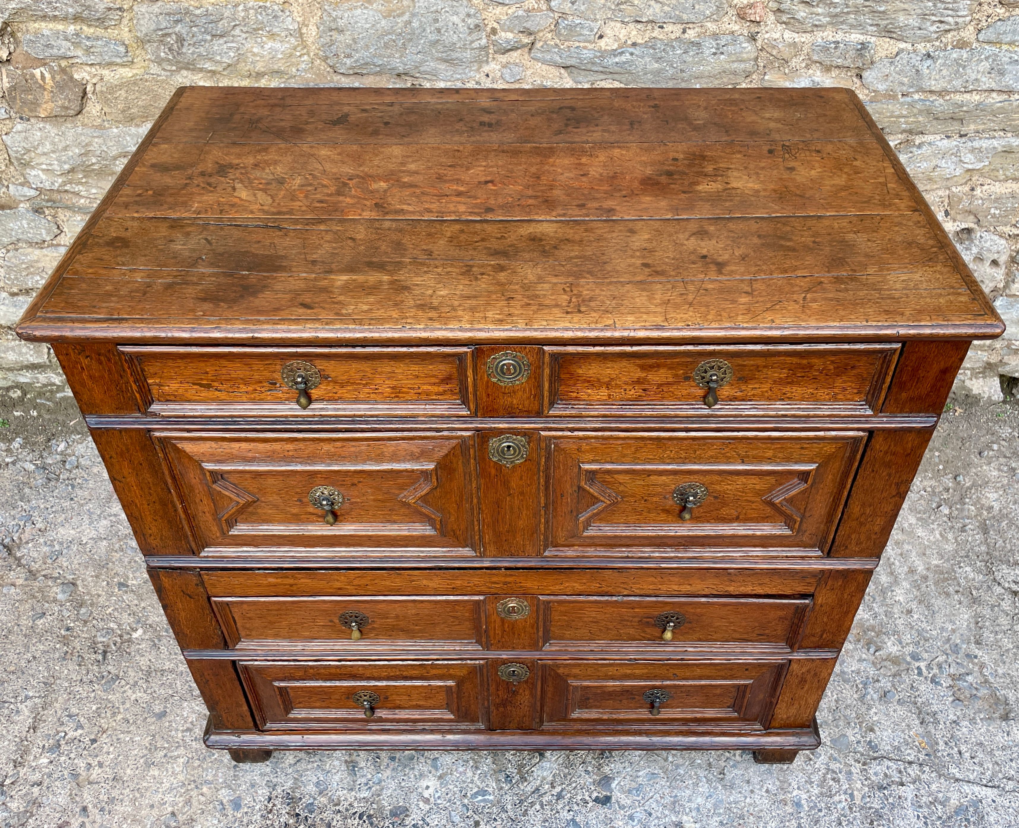 17th Century Oak Chest of Drawers