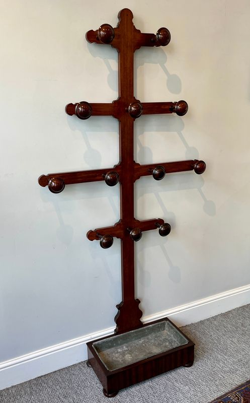 Victorian Mahogany Hall Stand