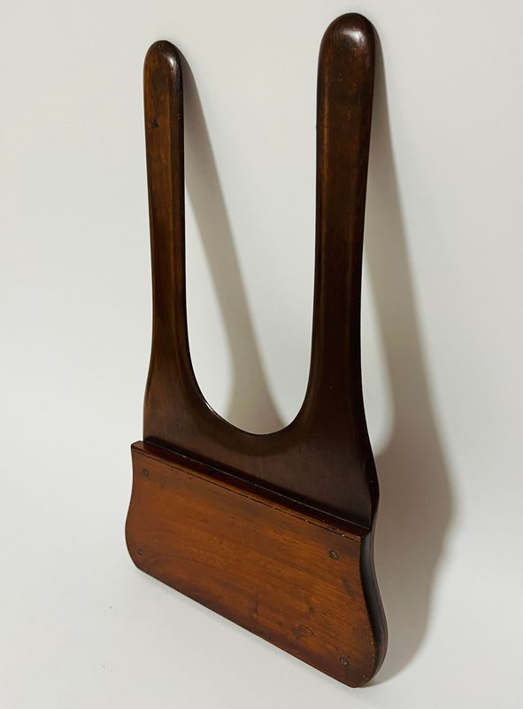 Victorian Mahogany Clerk's Arm Rest