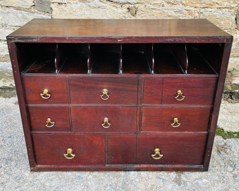 Georgian Mahogany Spice Cabinet