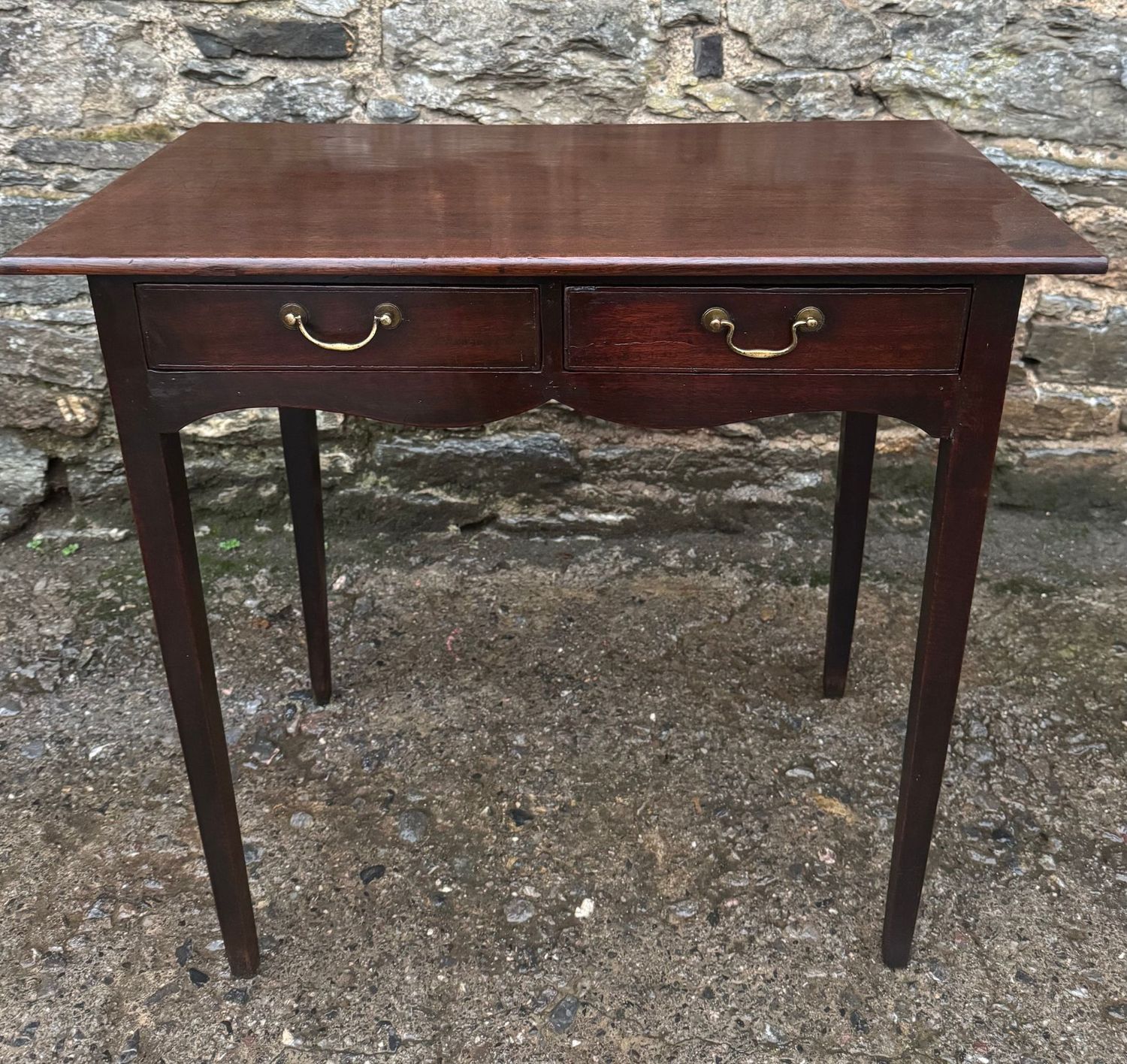 Small Georgian Mahogany Side Table
