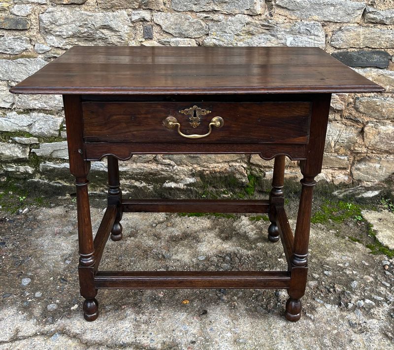 ​18th Century and Later Oak Table