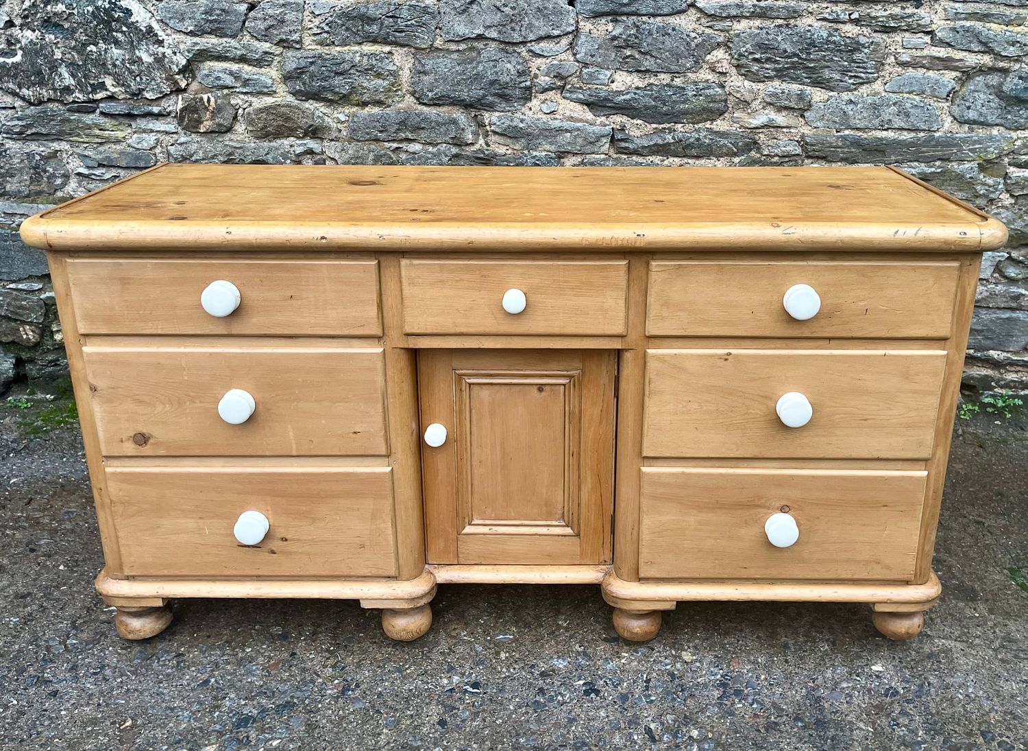 Victorian Pine Dresser Base