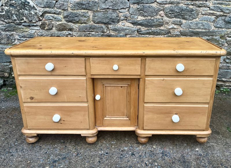 Victorian Pine Dresser Base