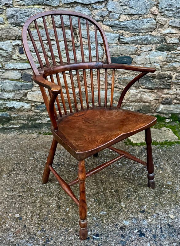 Georgian Westcountry Windsor Hoop Back Chair