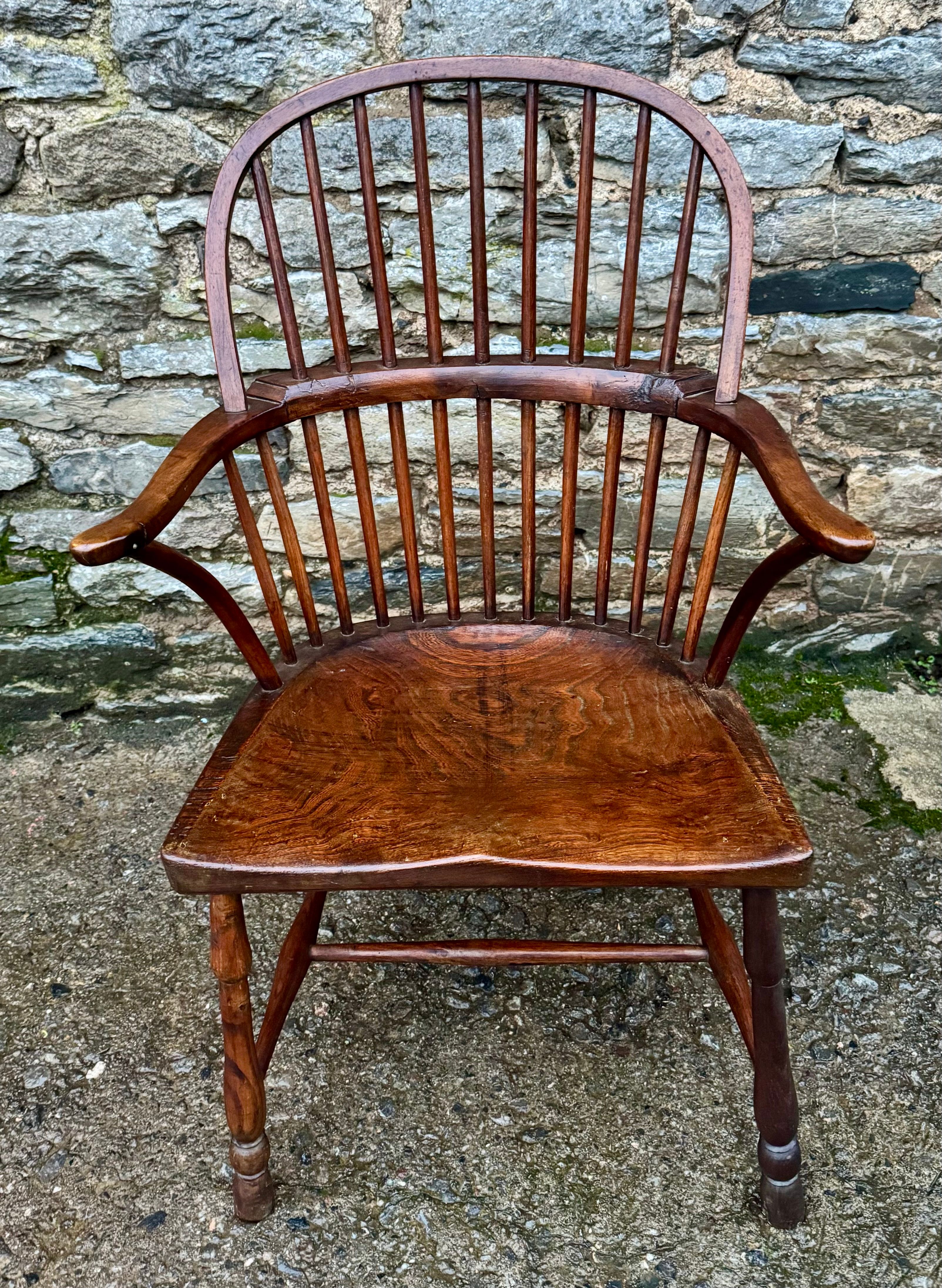 Georgian Westcountry Windsor Hoop Back Chair