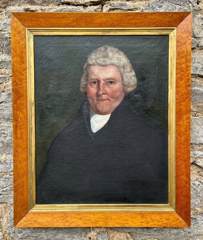 Victorian Oil on Canvas Portrait of a Gentleman