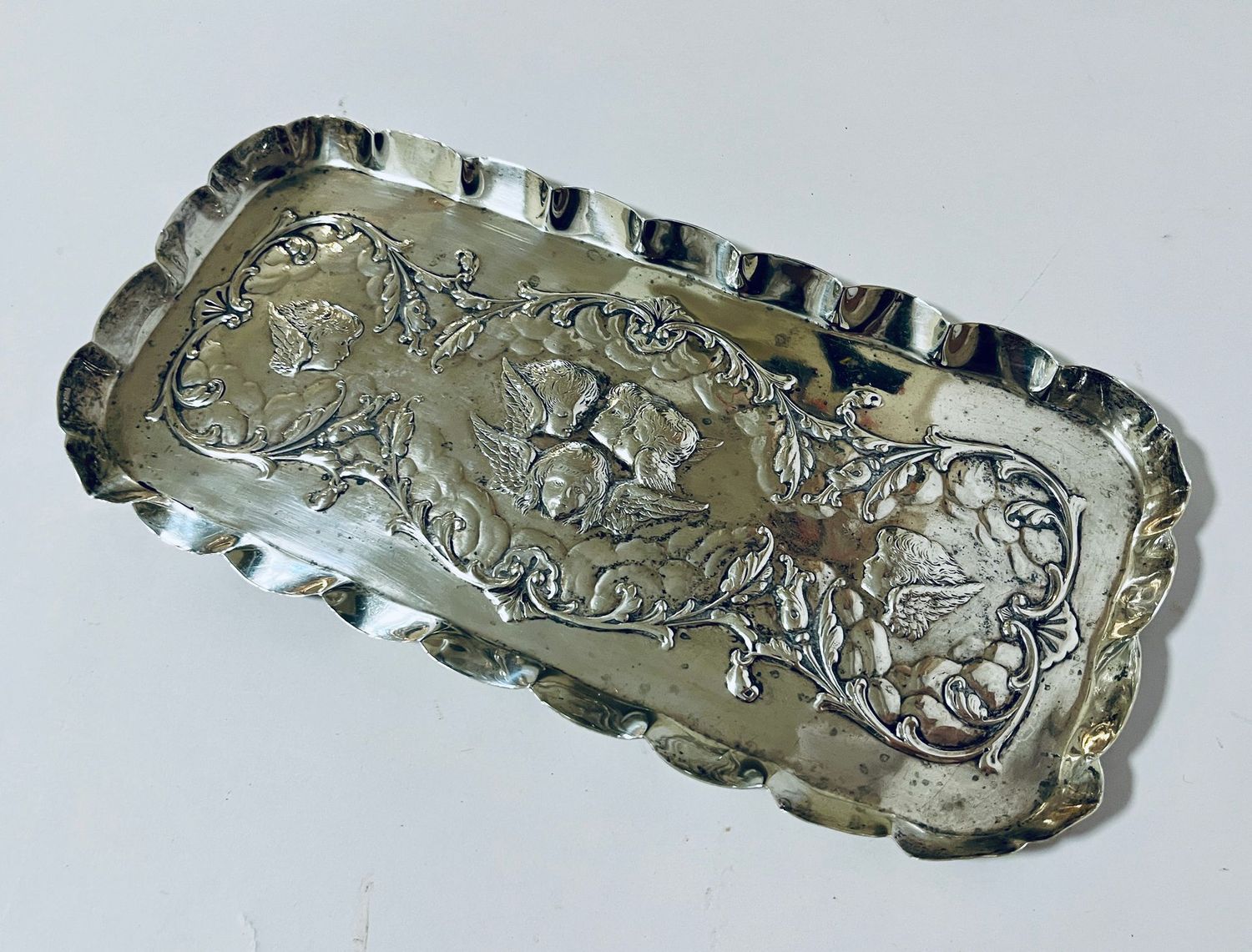 Victorian Silver Tray Victorian Silver Tray