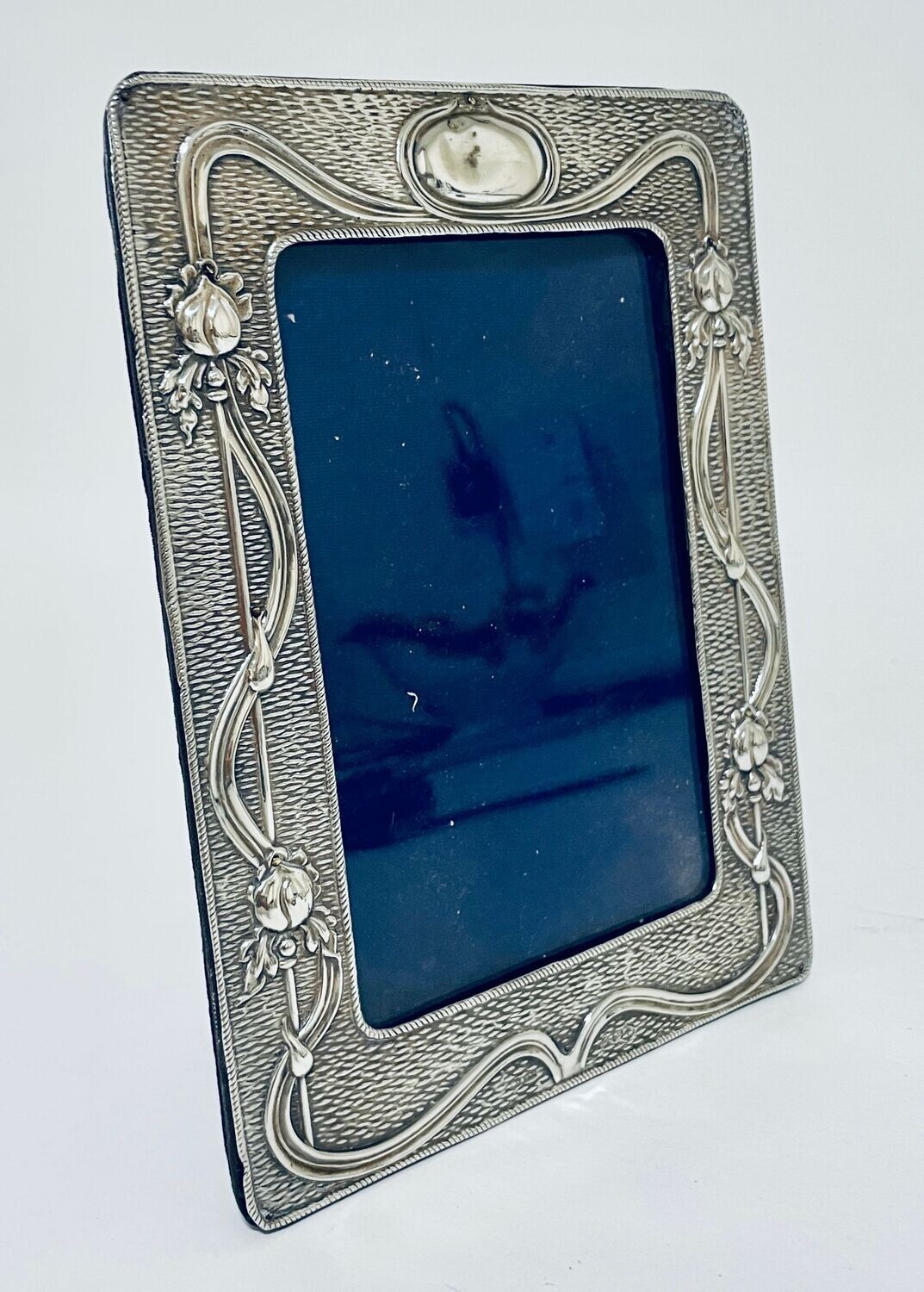 Art Nouveau Silver Photo Frame