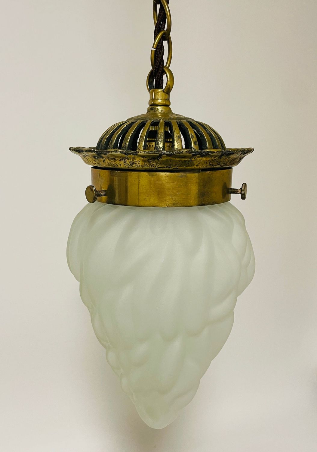 Antique Glass Flame Pendant Light Antique Glass Flame Pendant Light